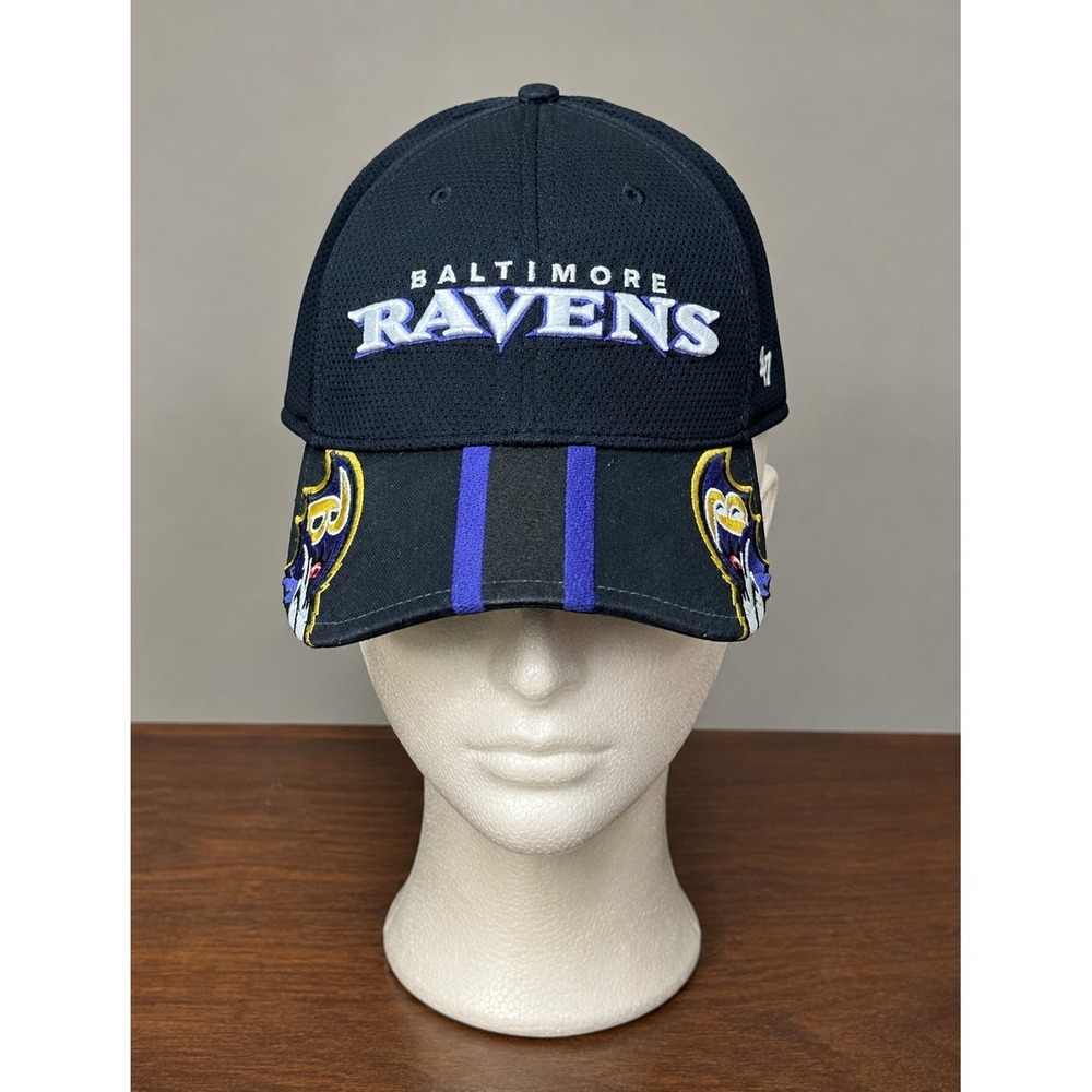 Baltimore Ravens New Era 39THIRTY Flex hat Black Size (M/L)